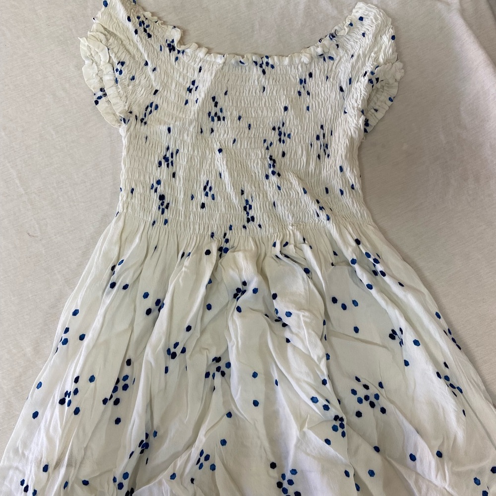 White skater dress from lulus